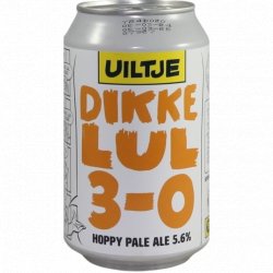 Uiltje Brewing Company -                                              Dikke Lul 3-0 - Just in Beer