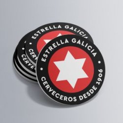 Sottobicchieri Estrella Galicia x100 - Ales & Co.