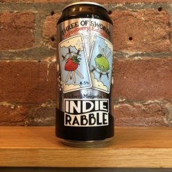 Indie Rabble Three of Swords: Strawberry Edition