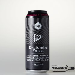 Funky Fluid x Nerdbrewing  Royal Cookie: S’mores Imperial Stout 50cl Blik - Melgers