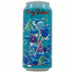 Tiny Rebel – Blue Razz Hard Candy ICE Sour – 11TH BIRTHDAY - Rebel Beer Cans