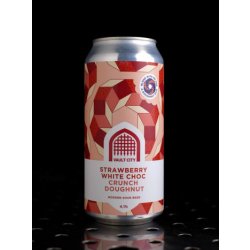 Vault City  Strawberry White Choc Crunch Doughnut  Pastry Sour  4,1% - Quaff Webshop