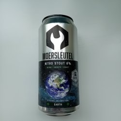 Moersleutel 8 years Earth Nitro Stout - 440ml - 8,0% - GUN Speciaalbieren