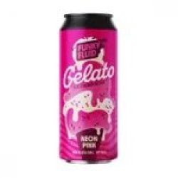 Funky Fluid: Gelato Neon Pink- puszka 500 ml - Piwne Mosty - Stu Mostow