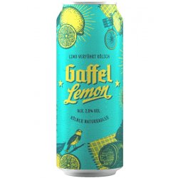 Gaffel Lemon Radler 500ML - Drink Store