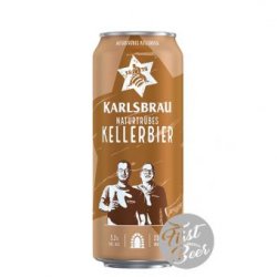 Bia Karlsbrau Kellerbier 5.2% – Lon 500ml – Thùng 24 Lon - First Beer – Bia Nhập Khẩu Giá Sỉ