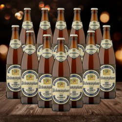 Weihenstephaner German Heffe Weiss Wheat Beer 500ml Bottles - 5.40% ABV (12 Pack) - Beerhunter