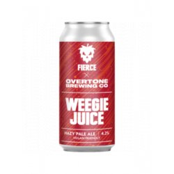 Fierce Beer Weegie Juice Hazy Pale Ale - Beer Merchants