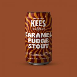 Kees - Caramel Fudge Stout - 11.5% Imperial Pastry Stout - 330ml Can - The Triangle