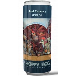 HOPPY HOG RED CAPS V.2 Strong Ale 0.33L - Rebrew