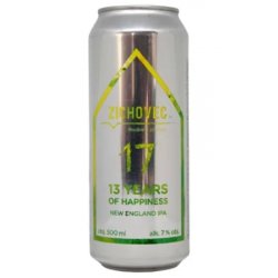 Rodinný pivovar Zichovec 13 Years of Happiness 17 Rodinný pivovar Zichovec 13 Years of Happiness 17