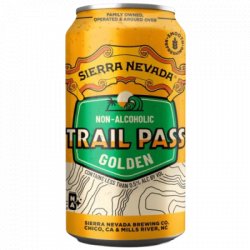 Trail Pass Golden Sierra Nevada                                                                                                  Sin alcohol - OKasional Beer