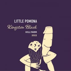 Little Pomona - Hill Farm Kingston Black Cider 2023 – 7.4% Cider – 750ml Bottle - The Triangle