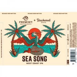 Fremont Sea Song West Coast IPA 16oz can - Bine & Vine