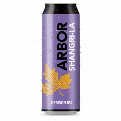 Arbor - Shangri La - 4.2% Citra, Columbus & Mosaic IPA - 568ml Can - The Triangle