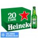 Heineken Lager 20 x 330ml Bottles 