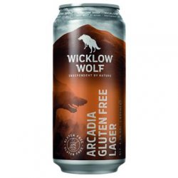 Wicklow Wolf Arcadia Gluten Free Lager 44Cl 4.3% - The Crú - The Beer Club