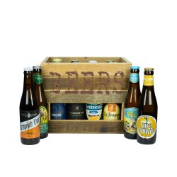 Heavenly Wooden Gift Triple - Belgian Beer Heaven