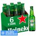 Heineken Lager 6 x 330ml Bottles 