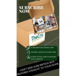 4 Craft Beers Monthly Subscription - Solo - The Crú - The Beer Club