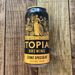Utopian Brewing Ltd Černé speciální - Black Lager