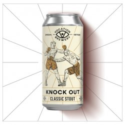 Vocation Knockout Stout  6.6% Classic Stout  440ml - Vocation