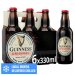 Guinness Original Extra Stout 6 x 330ml Bottles 