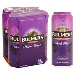 Bulmers Dark Fruit Cider 4 x 500ml Cans - Carry Out Off Licence