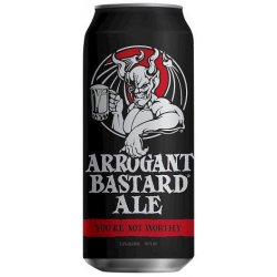 Stone Brewing Co. Arrogant Bastard Ale 6 pack 16 oz. Can - Petite Cellars