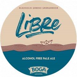 Boga Libre - Sin Alcohol ⋆ Cerveza artesanal vasca - Boga