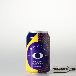 BRULO  Sabro Galaxy DDH Non Alcoholic IPA 0,0% Blik 33cl - Melgers