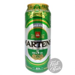 Bia Martens Premium 5.0% – Lon 500ml – Thùng 24 Lon - First Beer – Bia Nhập Khẩu Giá Sỉ