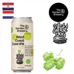 The Garden Brewery  White Dog - West Coast Cold IPA 440ml CAN - Drink Online - Drink Shop