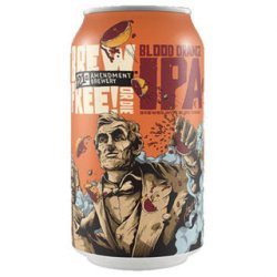 21st Amendment Blood Orange Brew Free! or Die IPA 355ml - The Beer Cellar