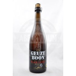 Boon Oude Geuze Black Label 6 75cl - AbeerVinum