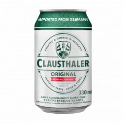 Clausthaler - Original - Blonde - UpsideDrinks