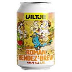 Uiltje Roman Randez-Brew Grape Ale 330ml - The Beer Cellar