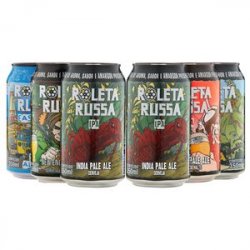 Kit Degustação II 6 Roleta Russa Lata 350ML - CervejaBox