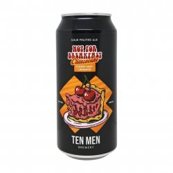 Ten Men Brewery NOT FOR BREAKFAST: CHERRY MINT CINNAMON CHEESECAKE Ten Men Brewery NOT FOR BREAKFAST: CHERRY MINT CINNAMON CHEESECAKE