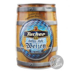 Bia Tucher Helles Hefe Weizen 5.2% – Bom 5 lit - First Beer – Bia Nhập Khẩu Giá Sỉ