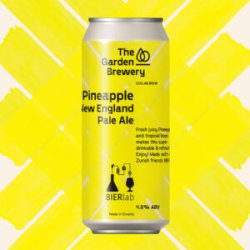 The Garden Pineapple New England Pale Ale  BIERLab Collab - The Garden Brewery