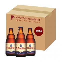 ST. Feuillien Triple 8.5% x24 Bottiglie 33Cl - Enoteca Telaro.it