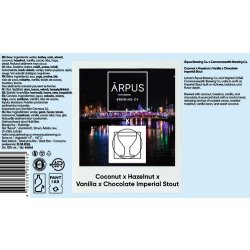 Ārpus Brewing Co. Ārpus X Commonwealth Coconut X Hazelnut X Vanilla X Chocolate