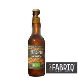 La Fabriq' Triple Bio, bière blonde 33cl - Beertastic