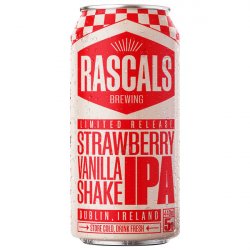 Rascals Brewing Co Strawberry Vanilla Shake IPA