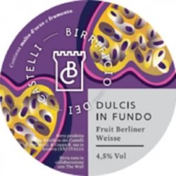 Birrificio dei Castelli Dulcis In Fundo