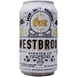 Westbrook Brewing Company Gose 6 pack 12 oz. Can - Petite Cellars