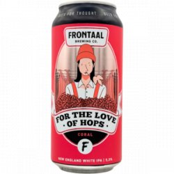 Frontaal – For the Love of Hops ‘Coral’ - Rebel Beer Cans