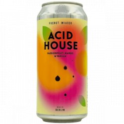 FUERST WIACEK – Acid House: Mango, Passion Fruit & Vanilla - Rebel Beer Cans