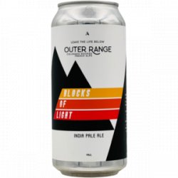 Outer Range Brewing FrenchAlps – Blocks of Light - Rebel Beer Cans